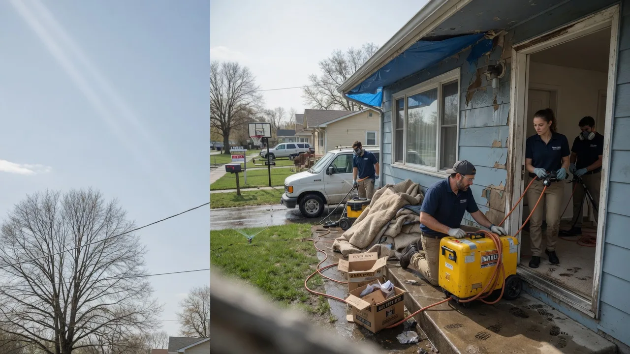 Basement Flood Cleanup in Marion, IN near me